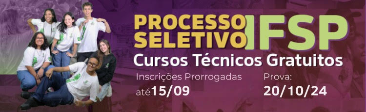 Processo Seletivo 2025 - Inscrições Prorrogadas até dia 15/09